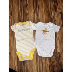 Easter Baby Infant One Piece (lot Of 2) BNWT 3 6 Months Chick TCP Carter's